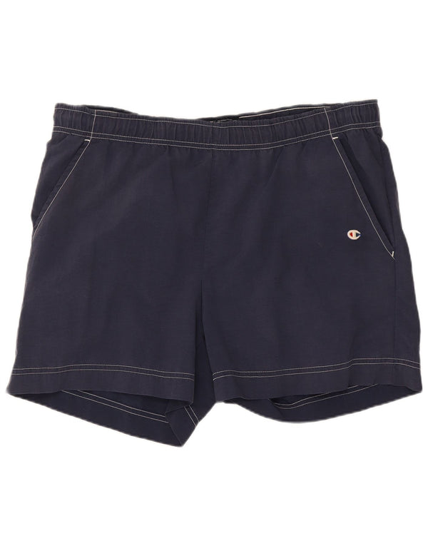 Champion Herre Sportshorts Small Navy Blue