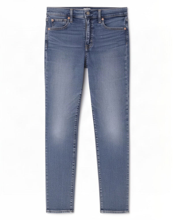 Gap Dame Højtalje Skinny Jeans US 10 Large W30 L27 Blå Bomuld