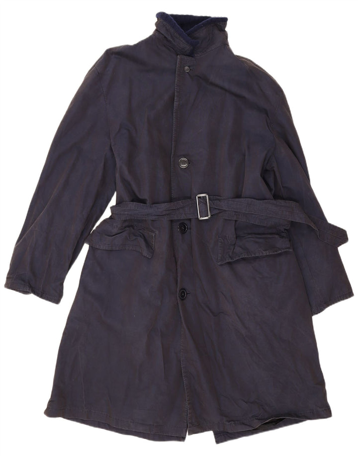 Zenith Herre Overfrakke UK 40 Large Navy Blue