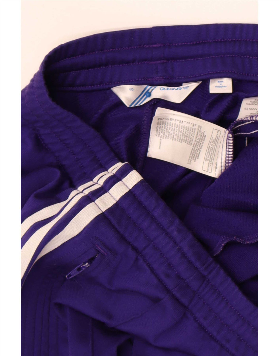 Adidas Træningsdragtsbukser til kvinder EU 40 Medium Lilla Polyester