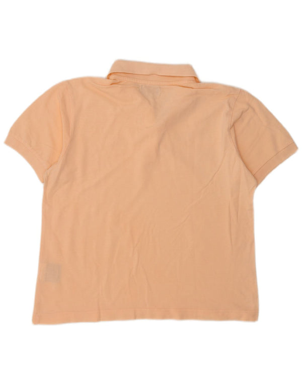 Kappa Dame Polo Shirt UK 16 Large Pink Bomuld
