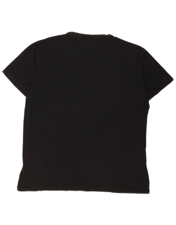 Polo Ralph Lauren Mens T-Shirt Top Medium Black Cotton