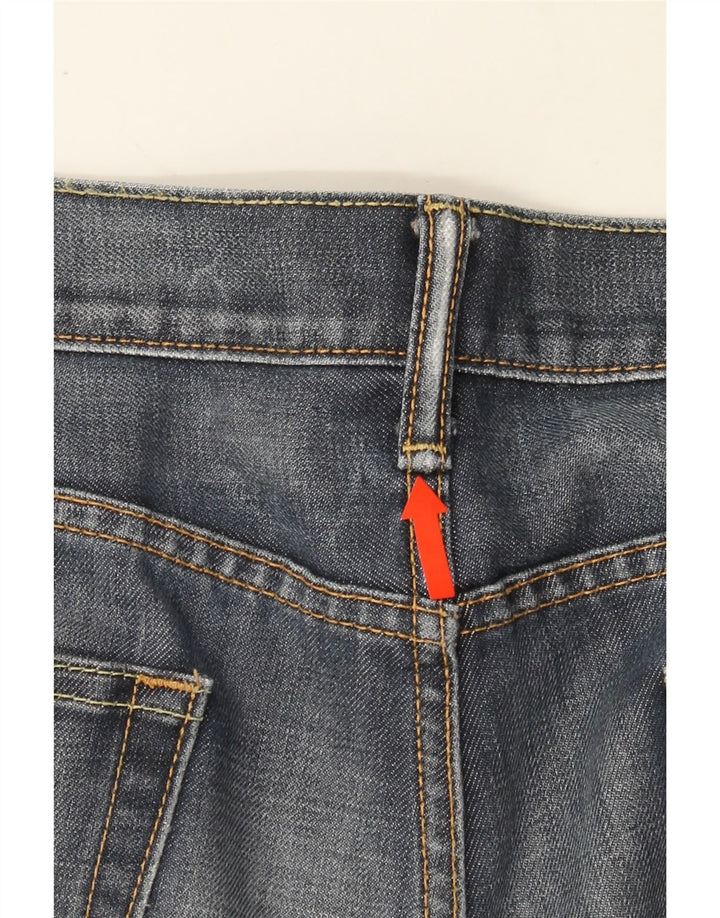 LEVI'S Mens 514 Straight Jeans W33 L28 Navy Blue Cotton Vintage Levi's and Second-Hand Levi's from Messina Hembry 