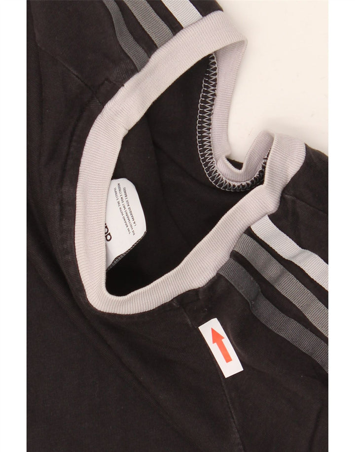 Adidas Herre T-Shirt Top Lille Sort
