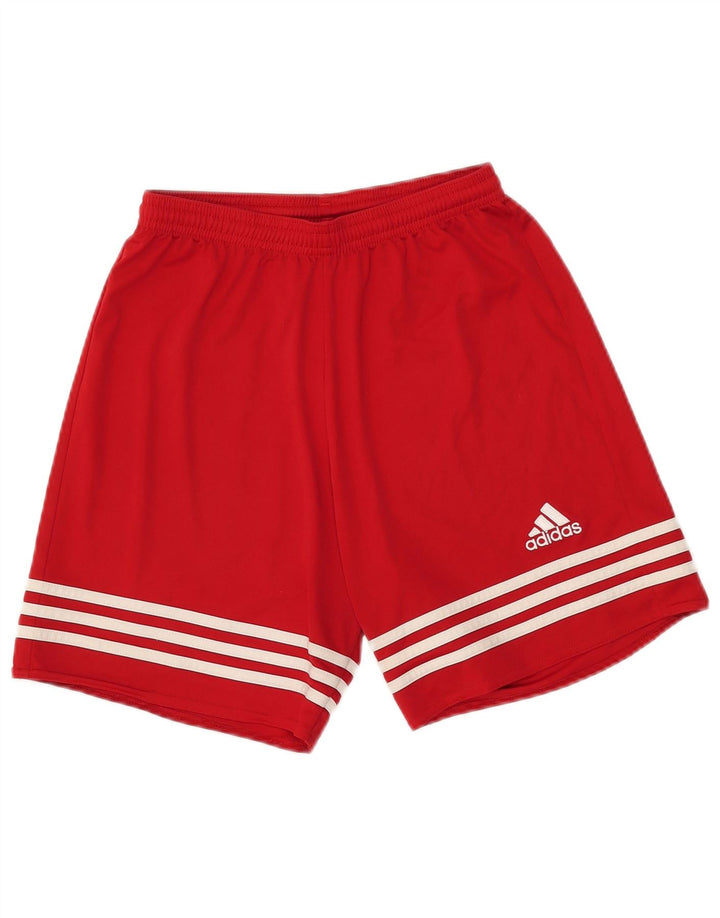 Adidas Herre Climalite Sportshorts Små Rød Polyester