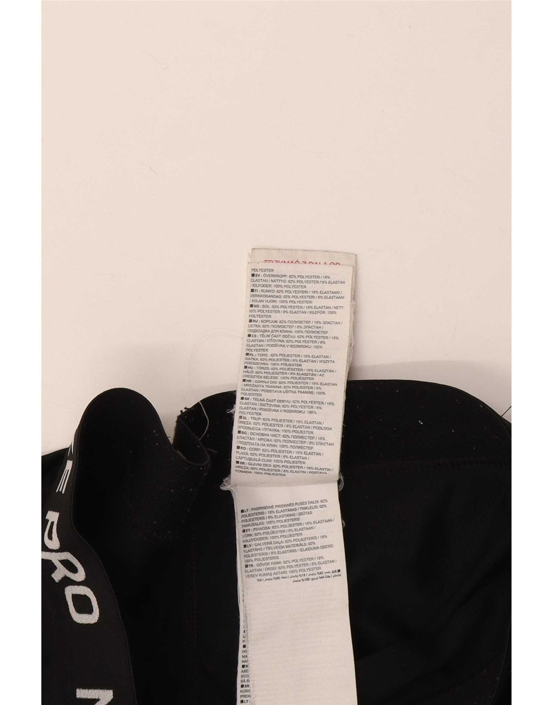 Nike Grafiske Leggings til kvinder UK 10 Lille sort polyester