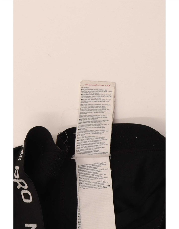 Nike Grafiske Leggings til kvinder UK 10 Lille sort polyester