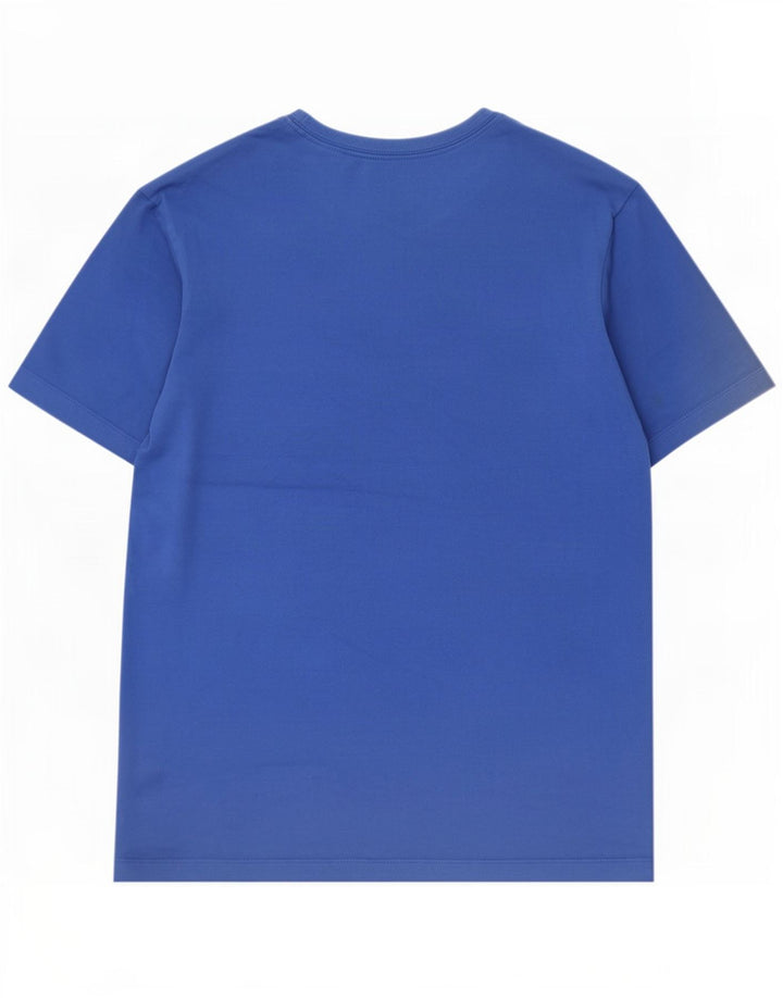 Nike herre Dri Fit T-shirt top mellemblå bomuld