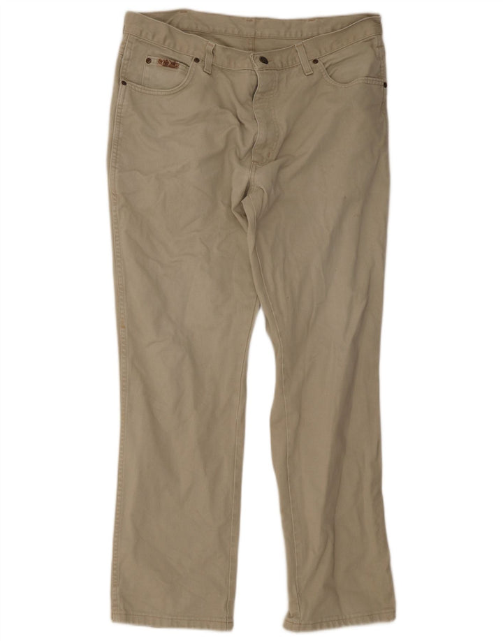 Wrangler Straight Jeans til mænd W36 L32 Grøn