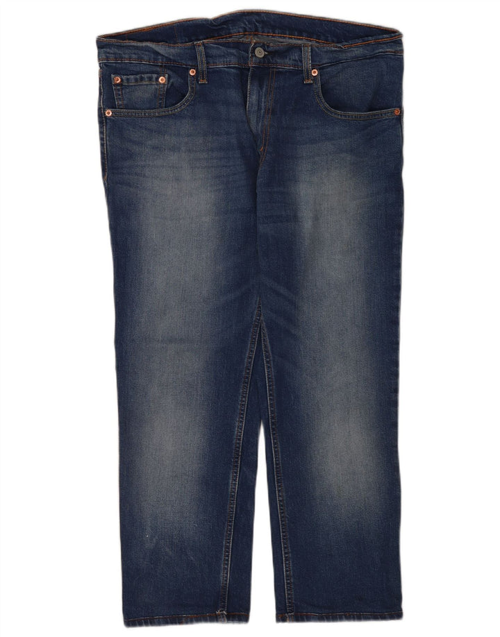Levi's herre cropped jeans W36 L24 blå bomuld