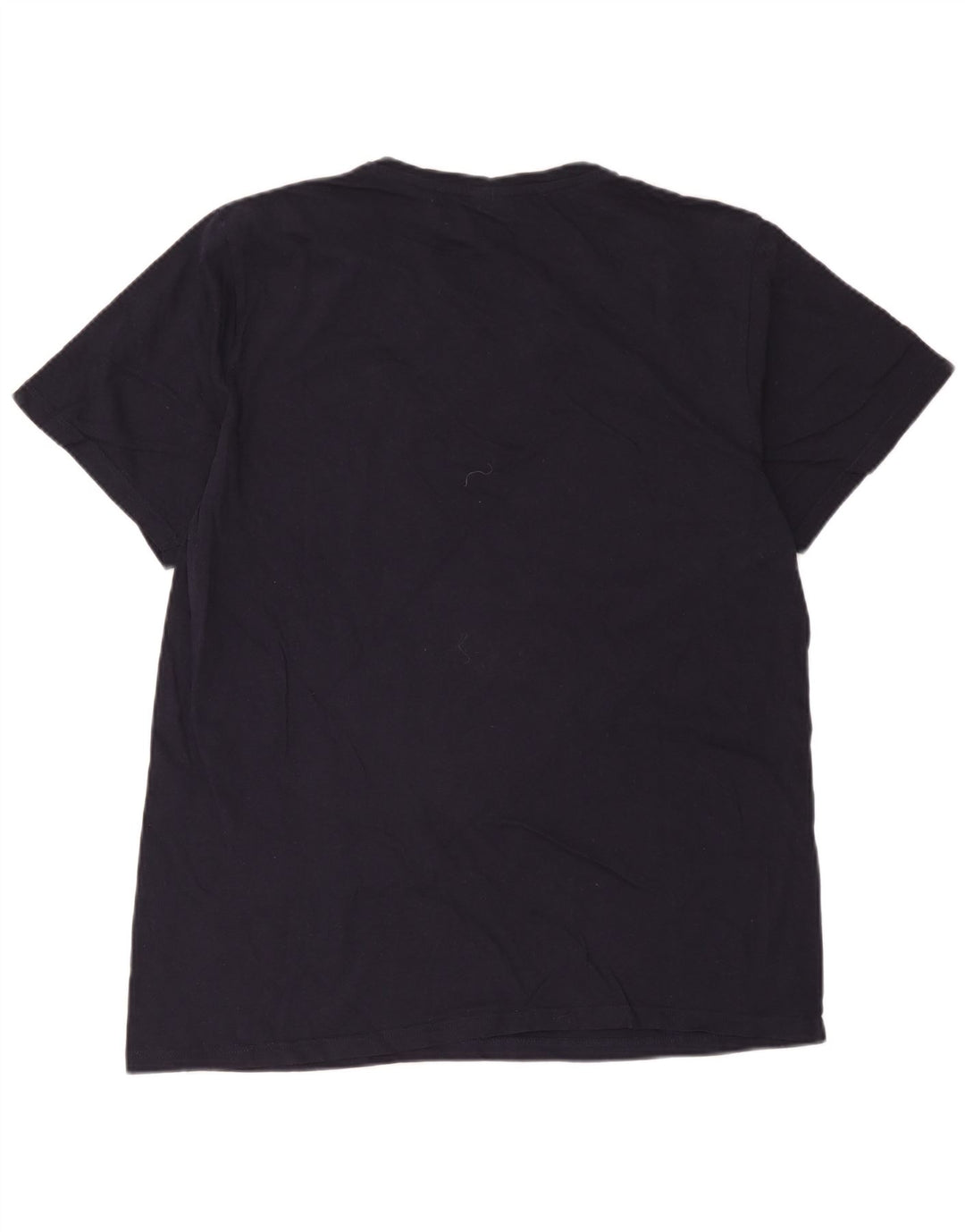 Umbro Herre T-Shirt Top 2XL Marineblå Bomuld