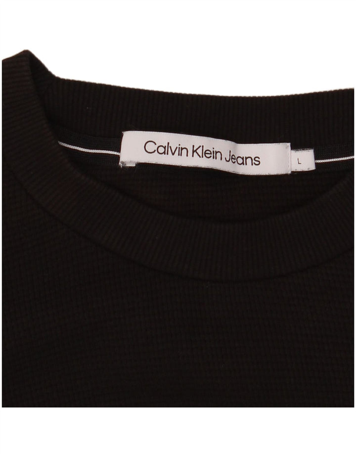 Calvin Klein Jeans Herre Top Langærmet Stor Brun