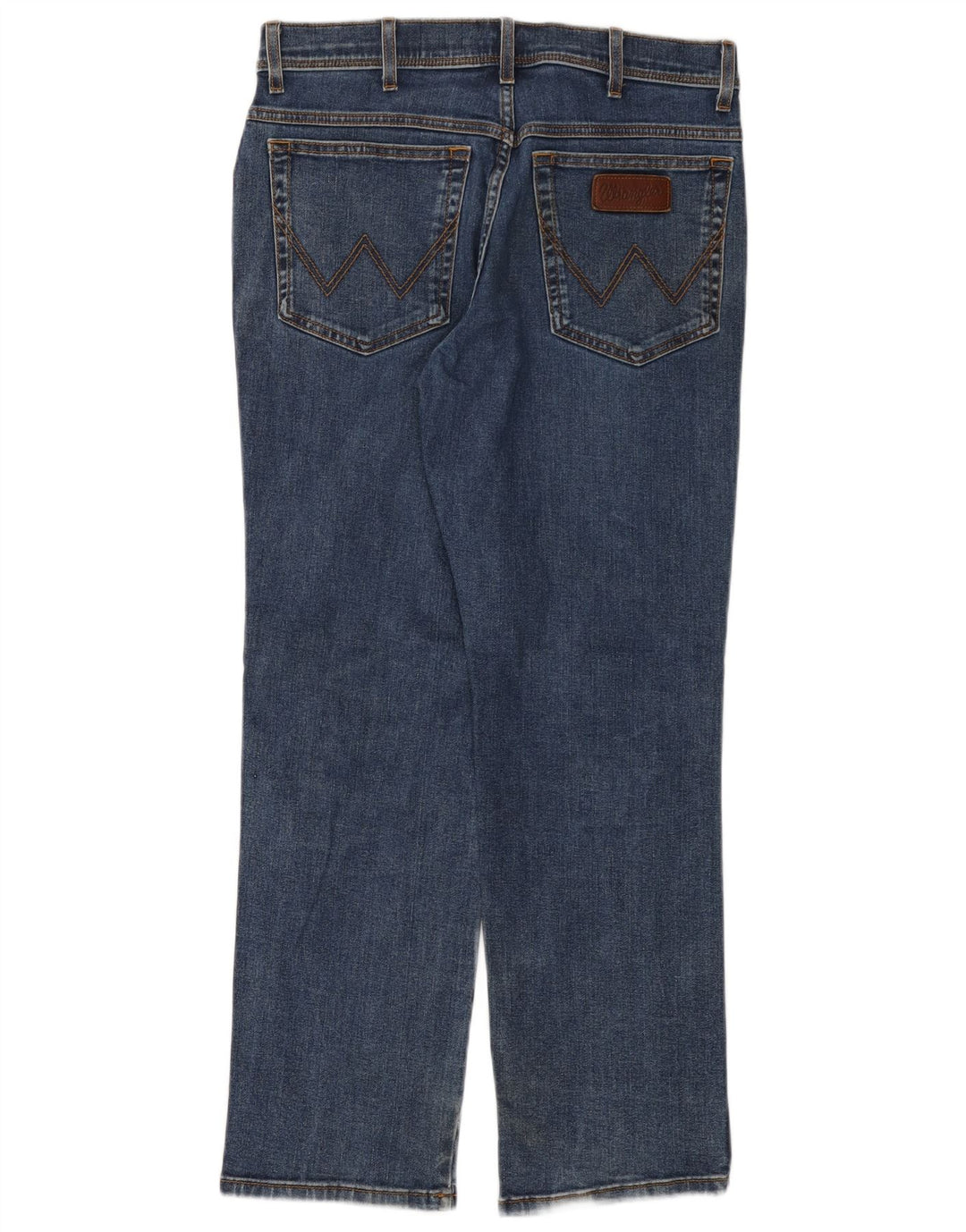 WRANGLER Herre Texas Straight Jeans W34 L30 Blå Bomuld