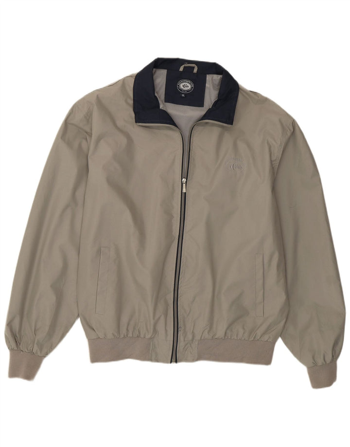 Nazareno Gabrielli Herre Bomber Jacket UK 44 2XL Grå Polyester