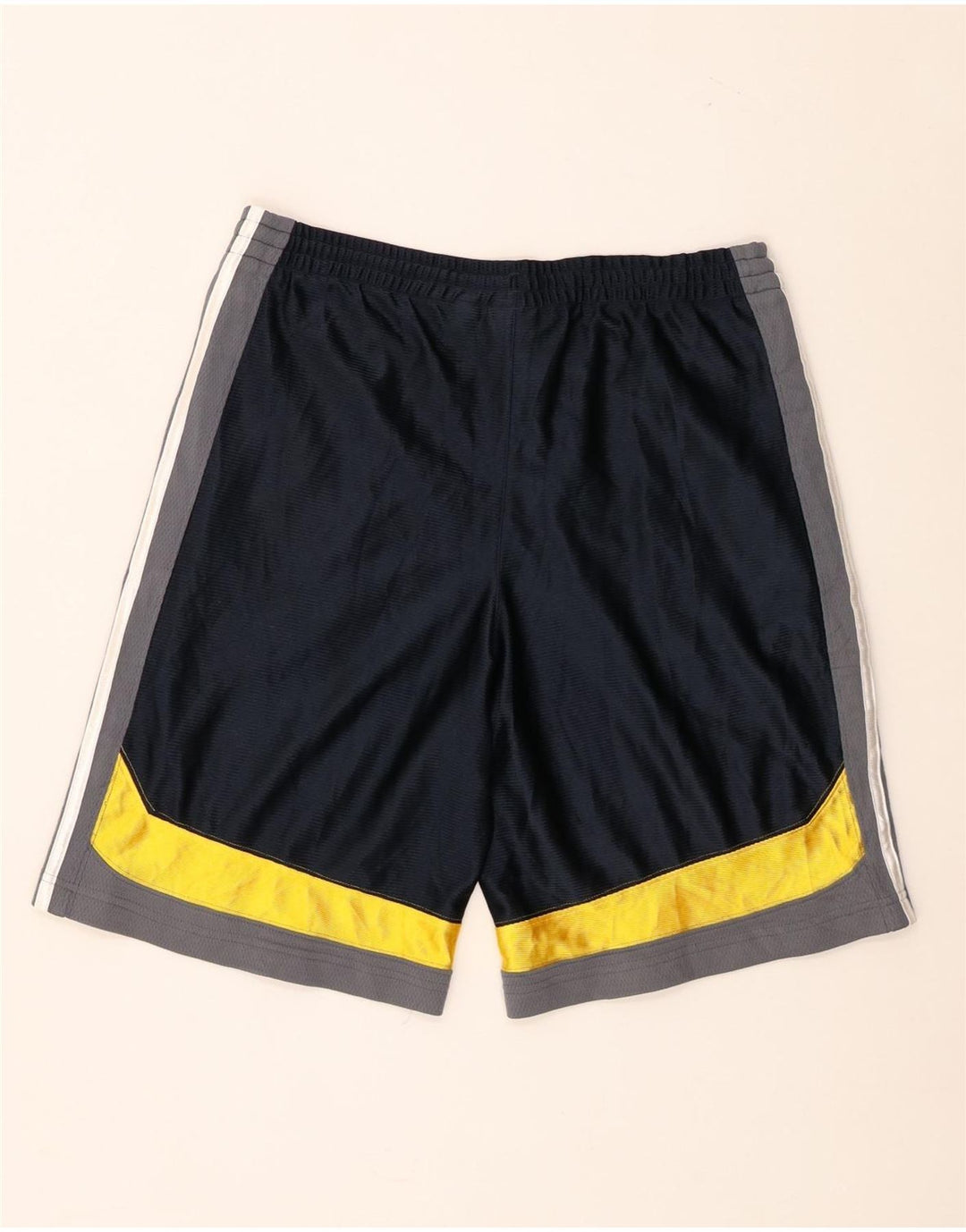 Adidas Boys Sports Shorts 15-16 år Blå Colourblock Polyester