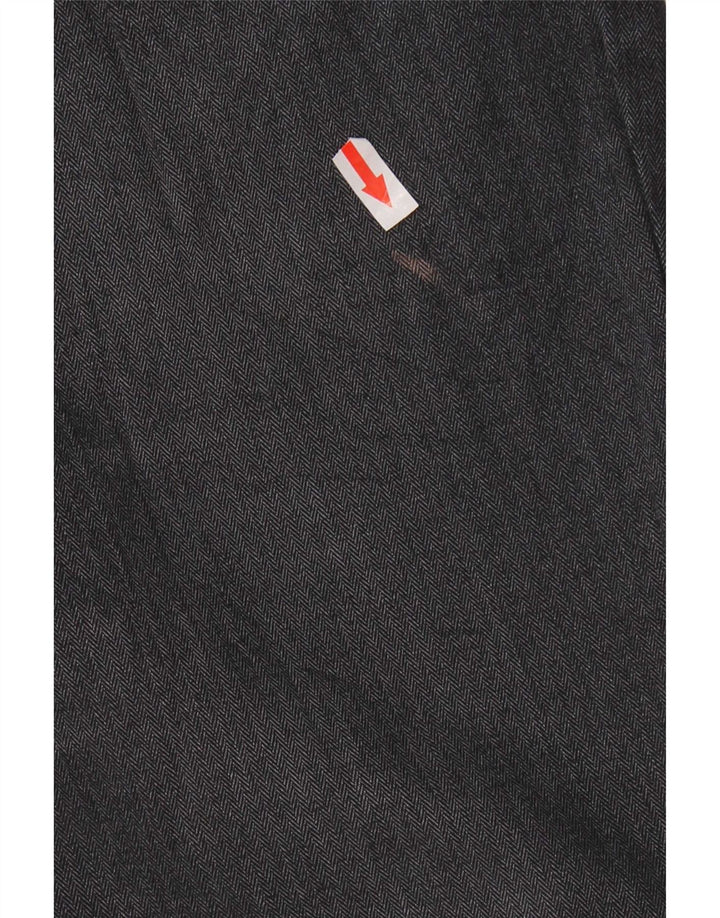 Hugo Boss Herre Tapered Jeans W34 L28 Grå Bomuld