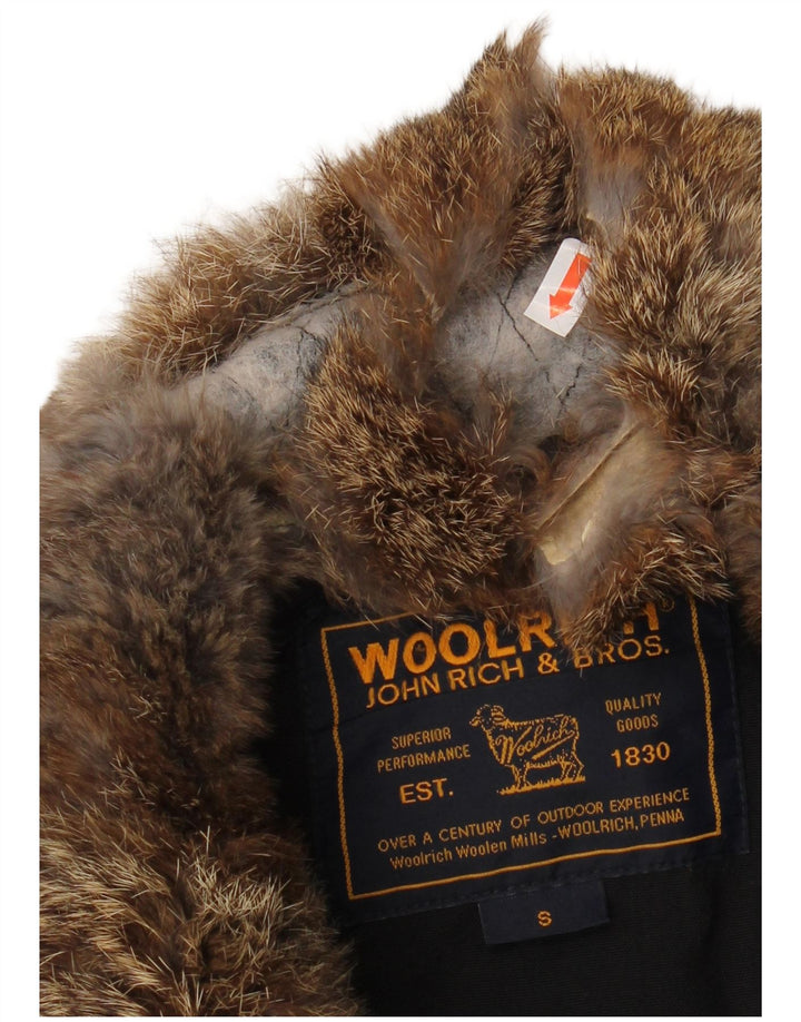 WOOLRICH Polstret Damejakke UK 10 Small Navy Blue