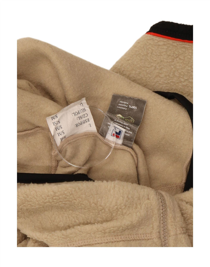 Fila Herre Fleecejakke UK 36 Lille Beige Polyester