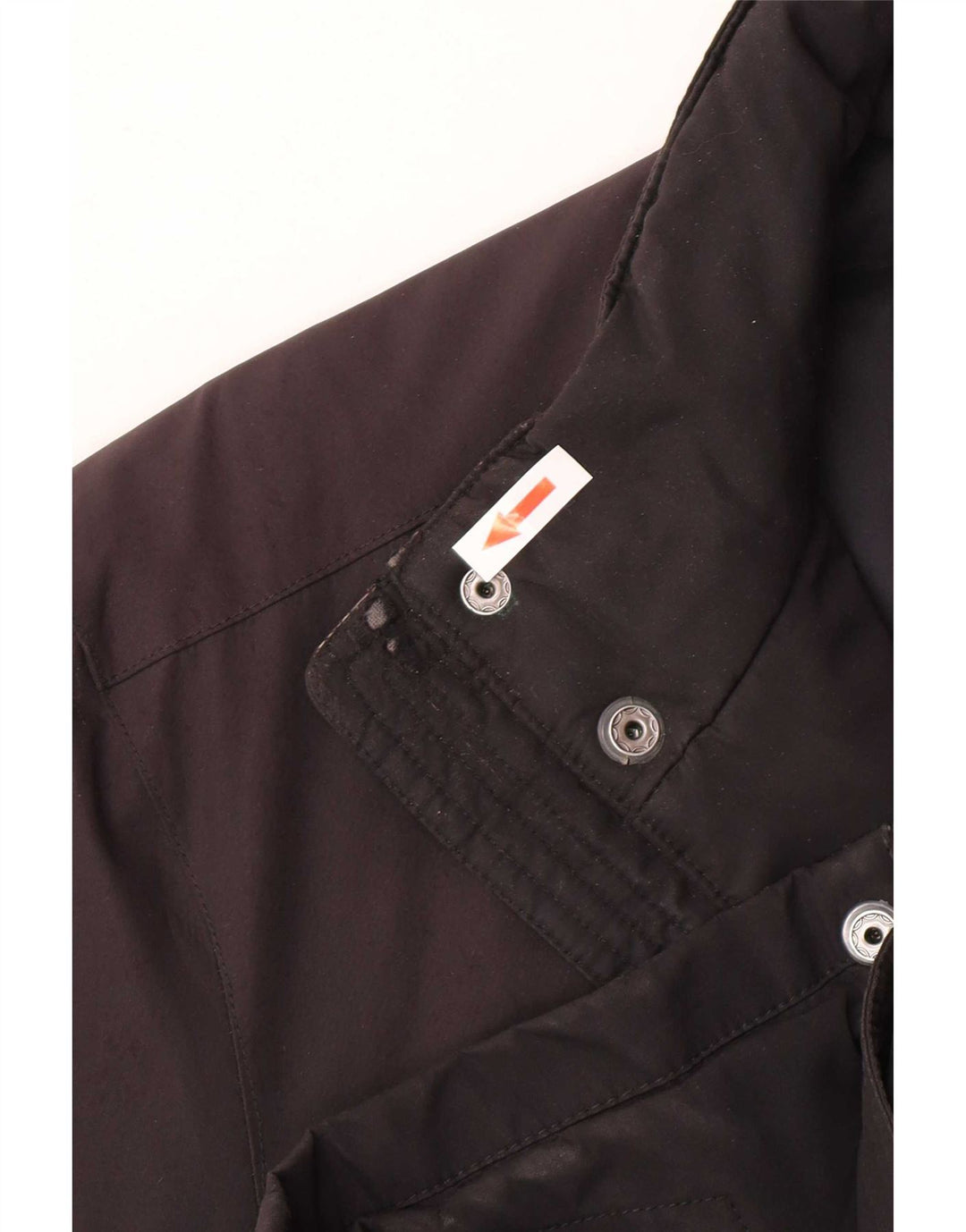Adidas Polstret frakke til mænd UK 38/40 Medium Sort Polyester