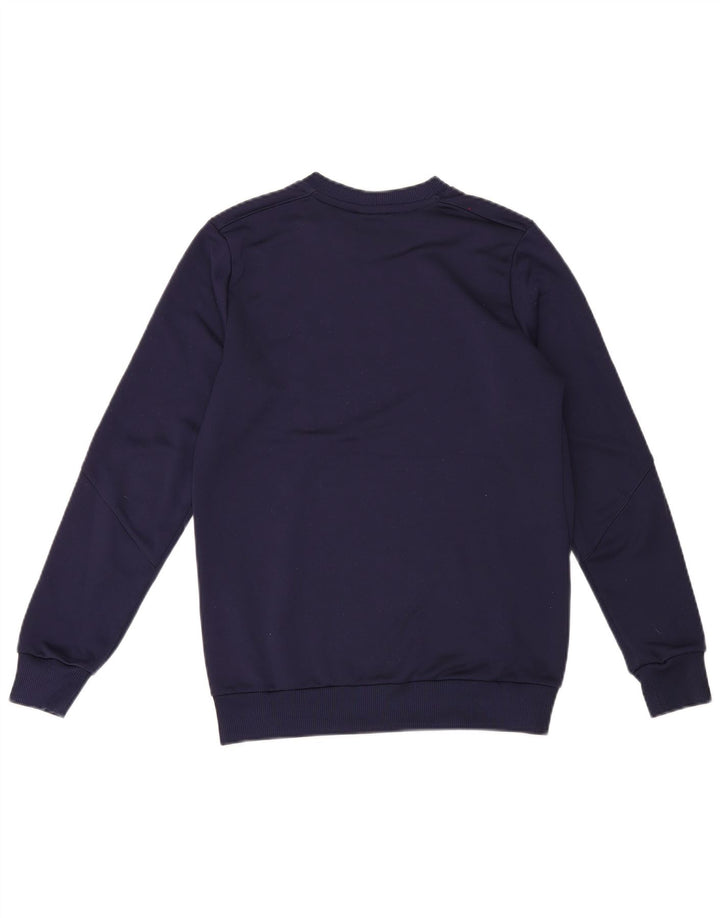 Umbro Boys Graphic Sweatshirt Jumper 13-14 år XL Navy Blue Polyester