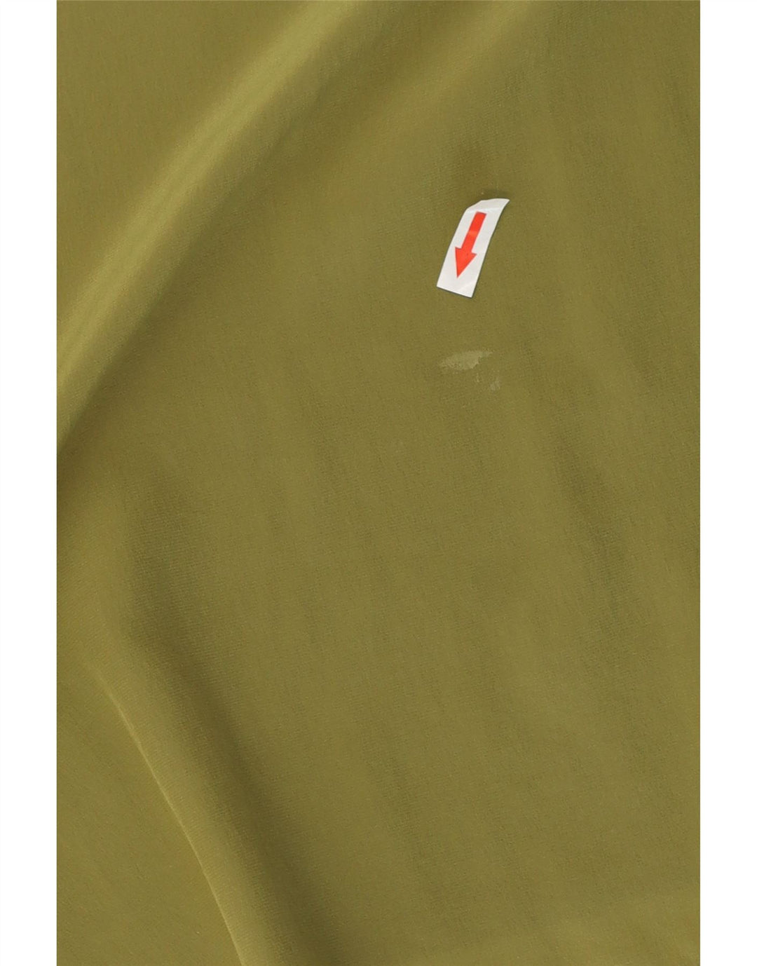 Vintage Dame ærmeløs bluse Top UK 16 Large Khaki