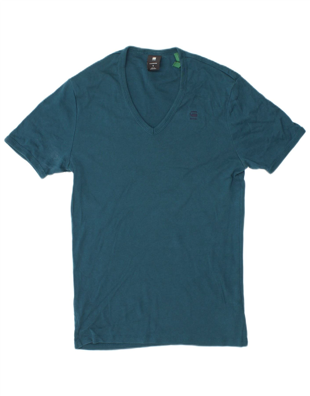 G-Star Herre T-Shirt Top Lille Blå Bomuld