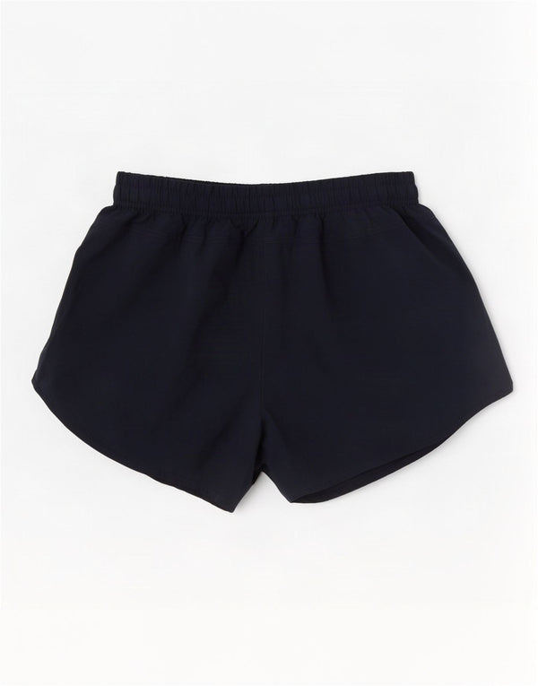 Nike Womens Dri Fit Sport Shorts UK 6 XS Navy Blue Polyester