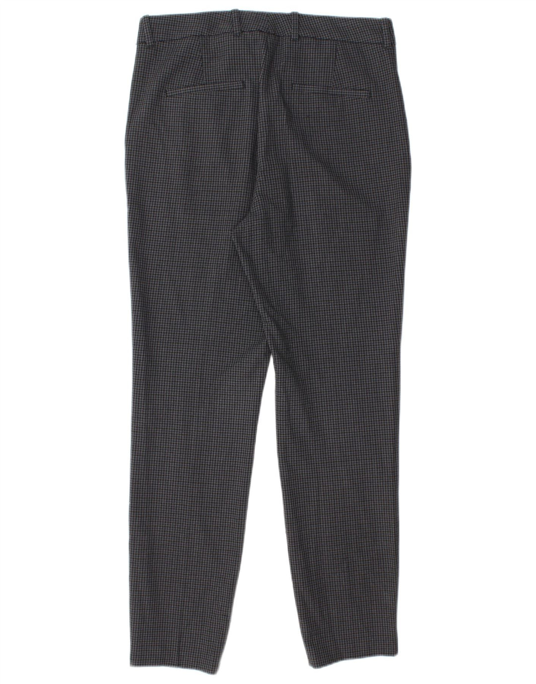 Zara Slim Suit Bukser til kvinder EU 40 Medium W30 L28 Grå Houndstooth