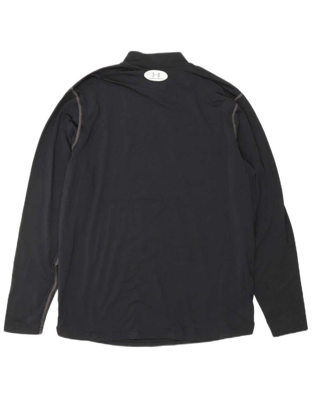 UNDER ARMOUR Herre Cold Gear Top Langærmet Stor Sort Polyester