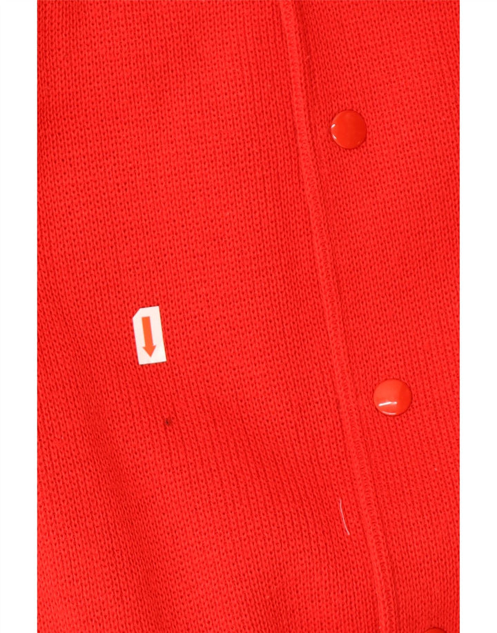 Navigare Herre Cardigan Sweater IT 48/50 Medium Rød Uld