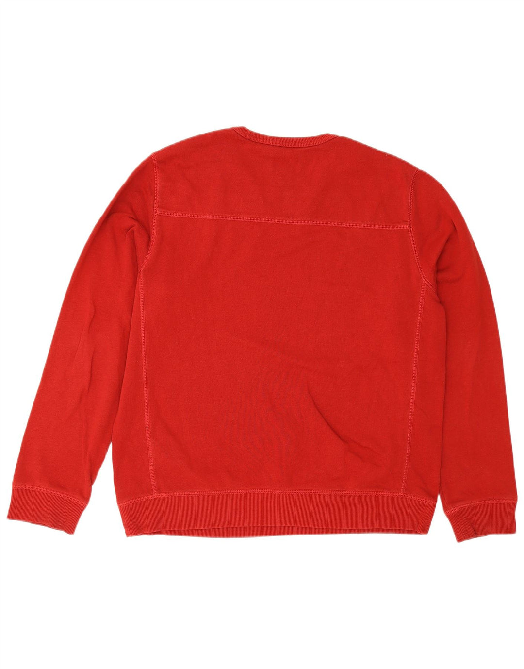 Timberland Herre Regular Fit Sweatshirt Jumper Large Rød Bomuld