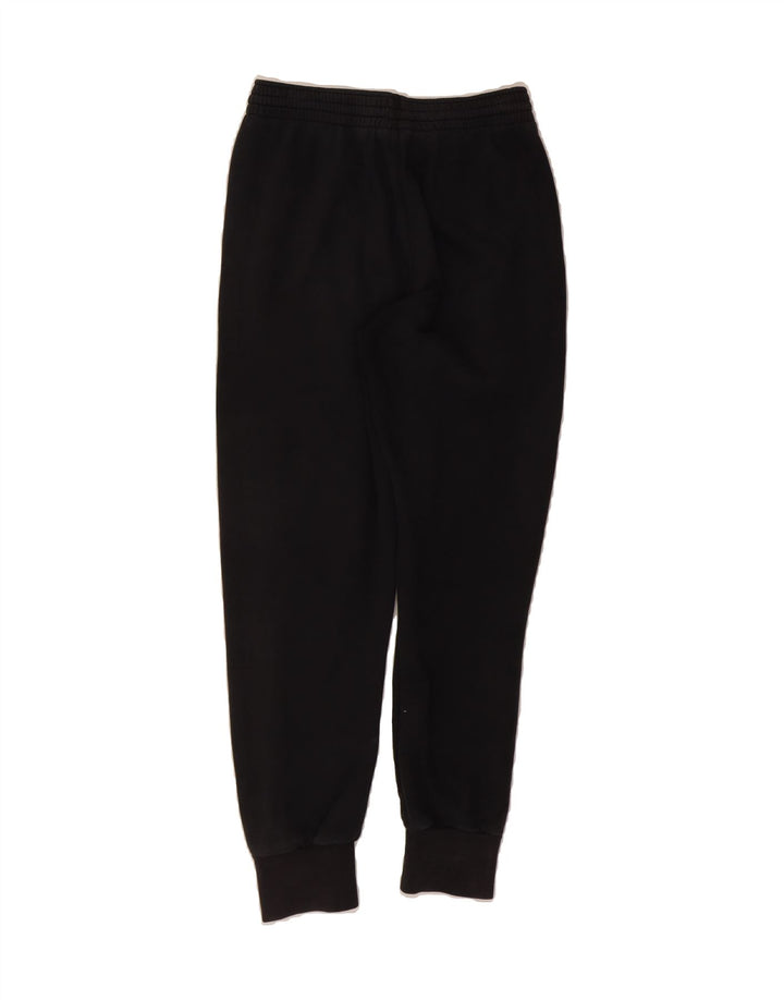 JORDAN Mens Graphic Tracksuit Trousers Joggers Small  Black Cotton Vintage Jordan and Second-Hand Jordan from Messina Hembry 
