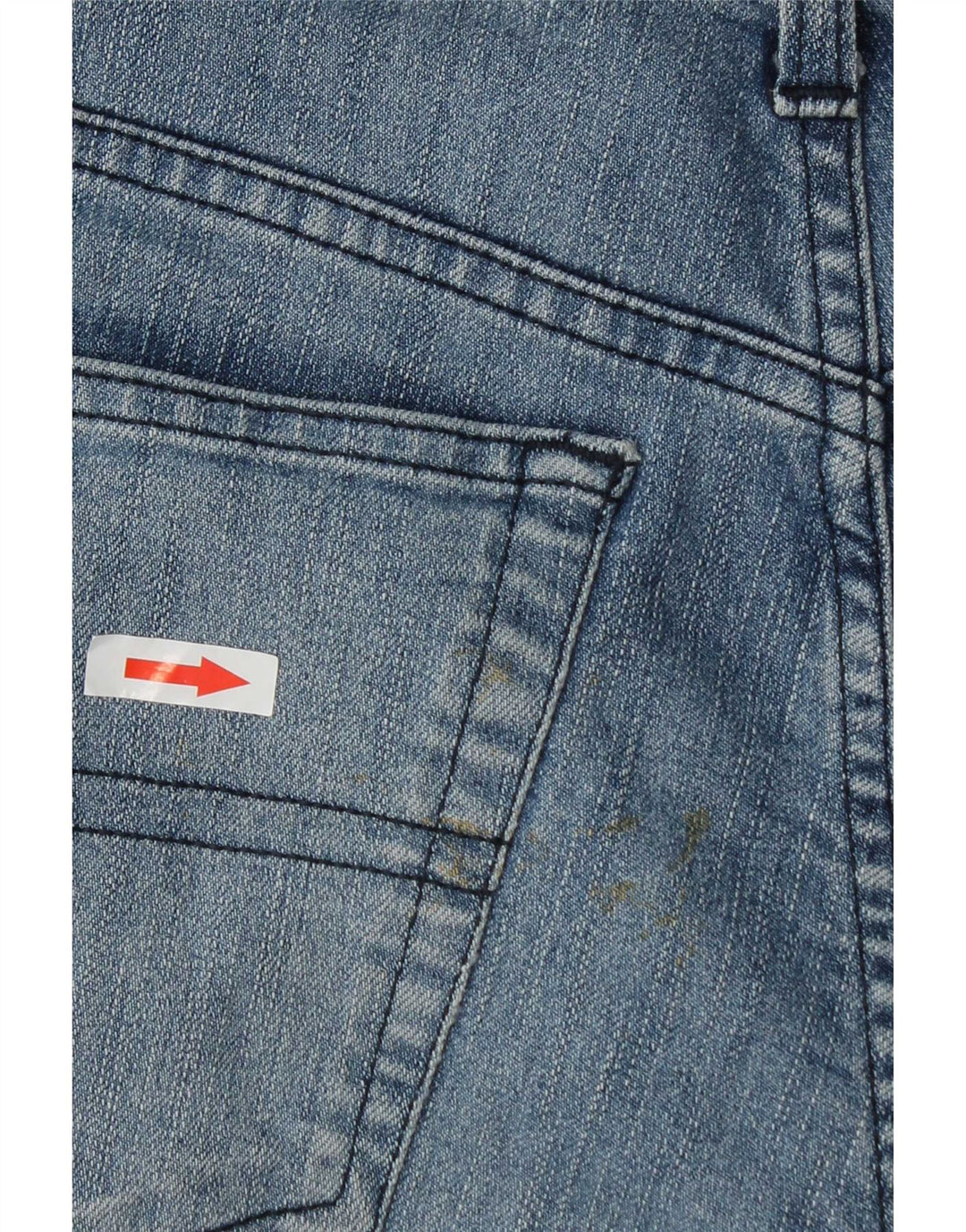 Trussardi Straight Jeans til mænd W32 L30 blå bomuld