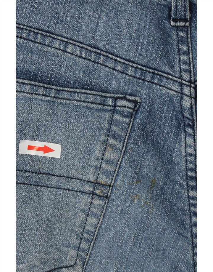 Trussardi Straight Jeans til mænd W32 L30 blå bomuld