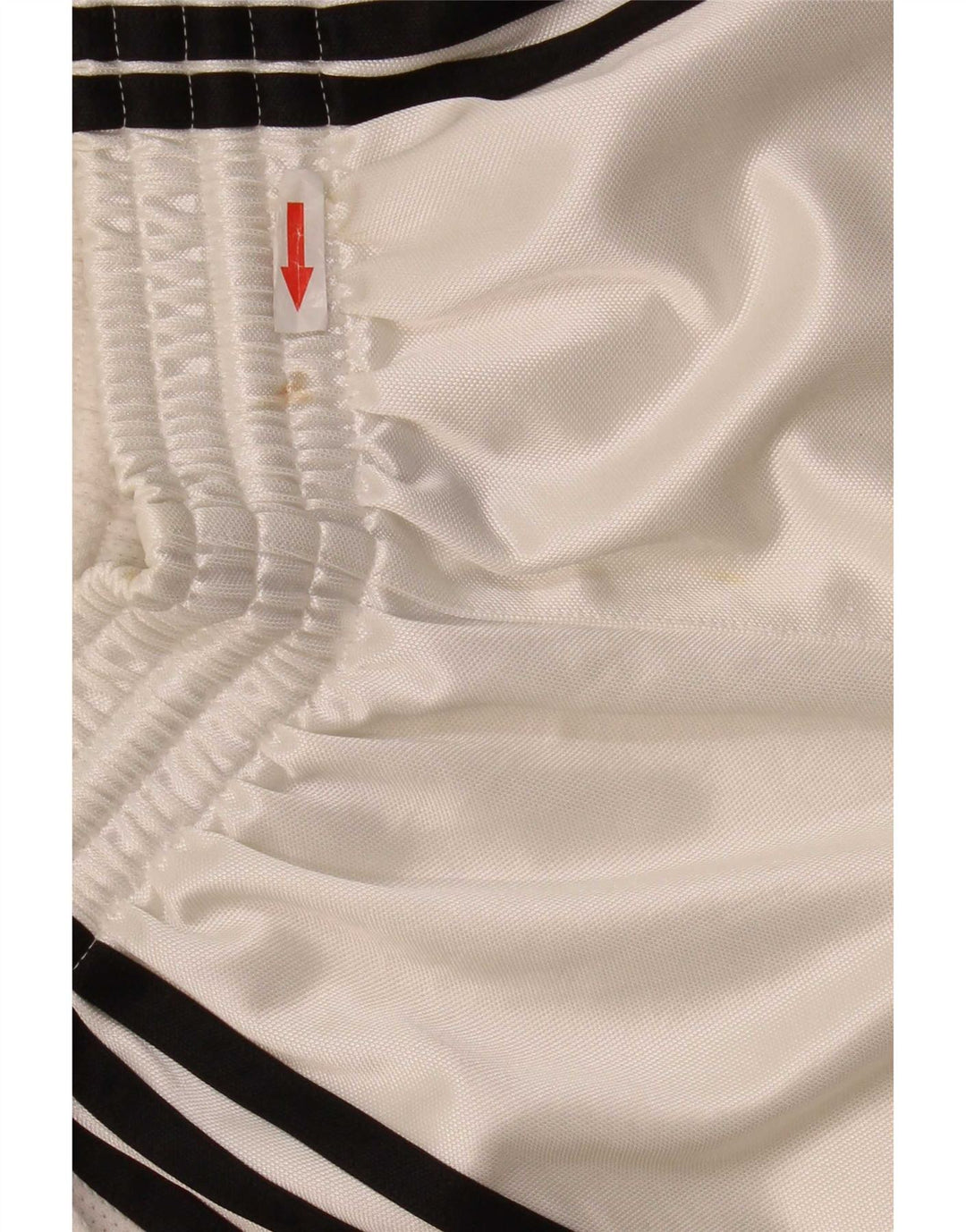 Adidas Womens Climacool Sports Shorts UK 4 XS White Colourblock Polyester