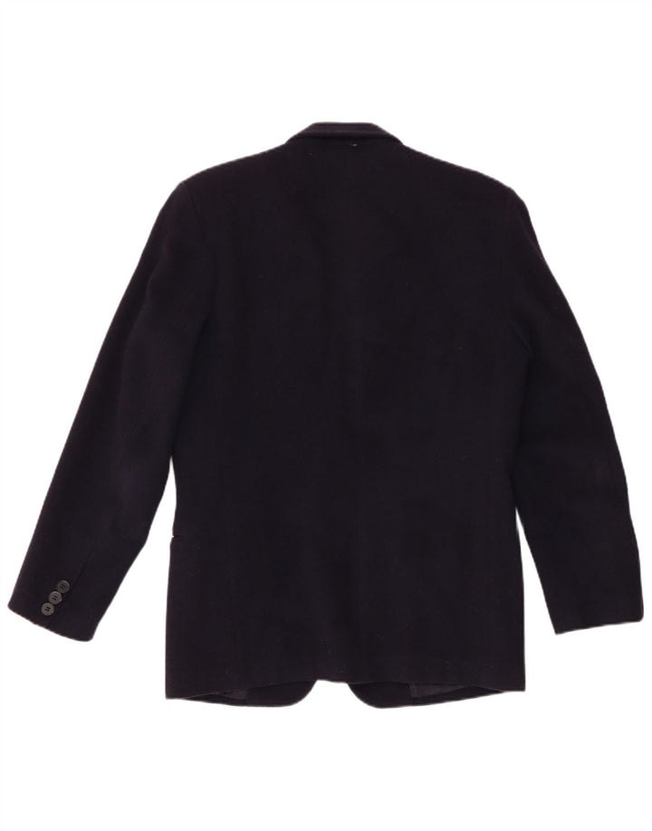 OLIVER BY VALENTINO Dame 2-knaps blazerjakke IT 42 Medium Navyblå