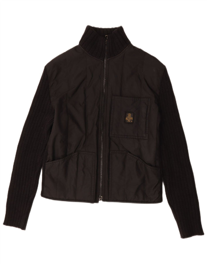 Refrigiwear Womens Bomber Jacket UK 16 Large Black