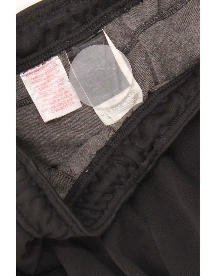 Adidas Drenge Træningsdragt Bukser Joggers 13-14 År Sort Polyester