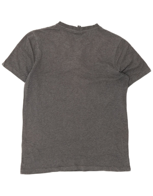 Ellesse Herre T-Shirt Top Medium Grå Bomuld