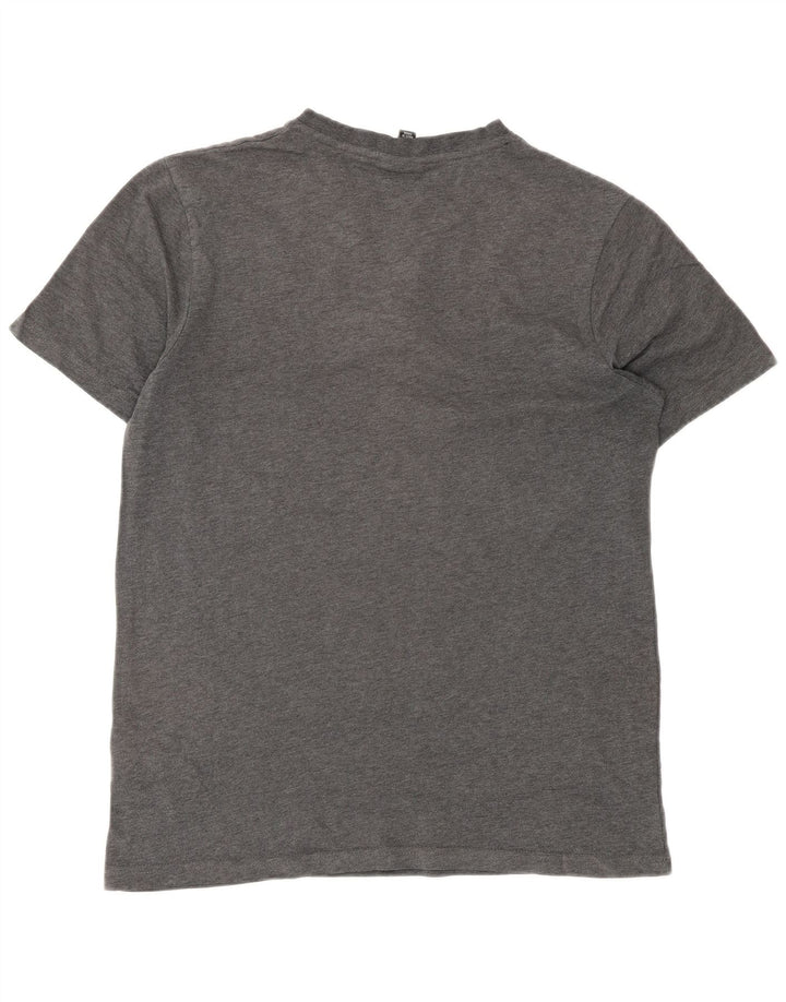 Ellesse Herre T-Shirt Top Medium Grå Bomuld