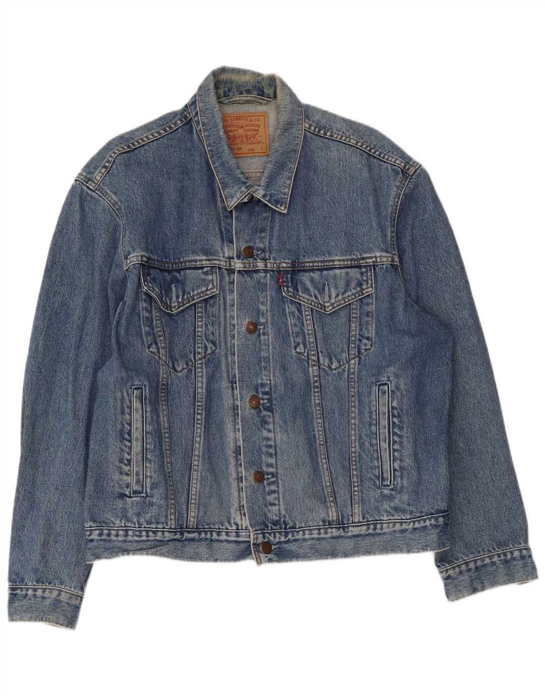 Levi's Herre denimjakke UK 40 Large Blue