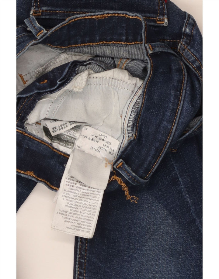 Levi's Dame 710 Super Skinny Jeans W23 L32 Blå Bomuld