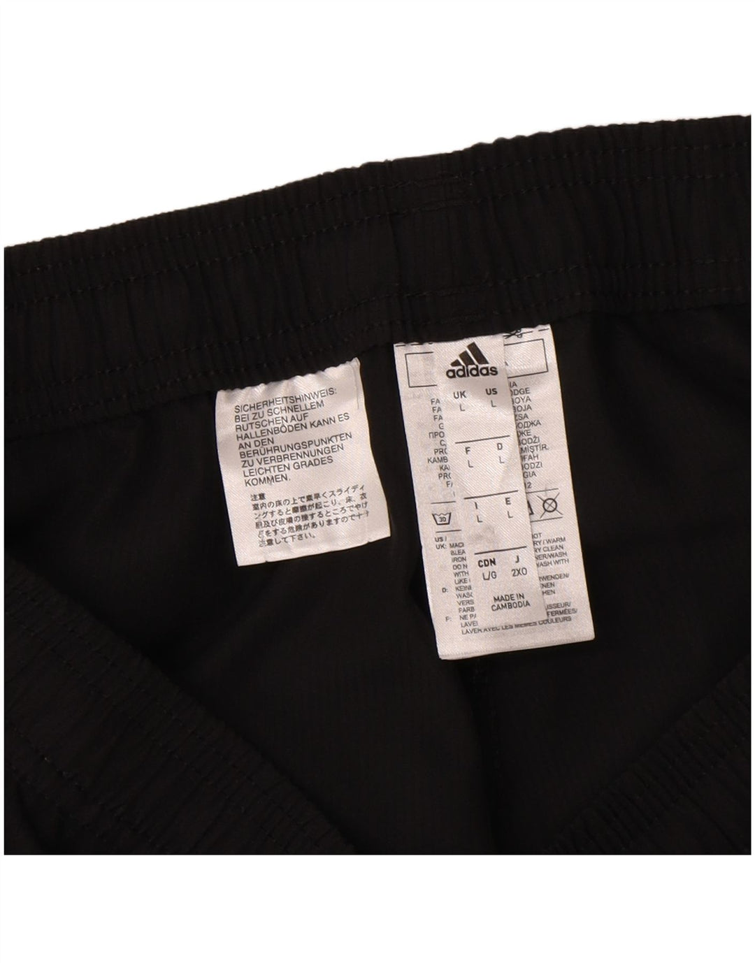 Adidas Aeroready træningsdragt bukser til mænd Stor sort polyester