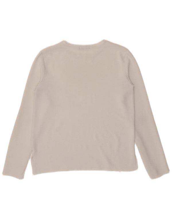 Zara Dametop Langærmet UK 10 Small White