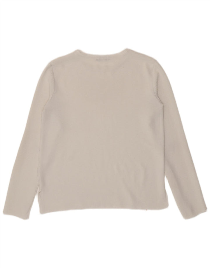 Zara Dametop Langærmet UK 10 Small White