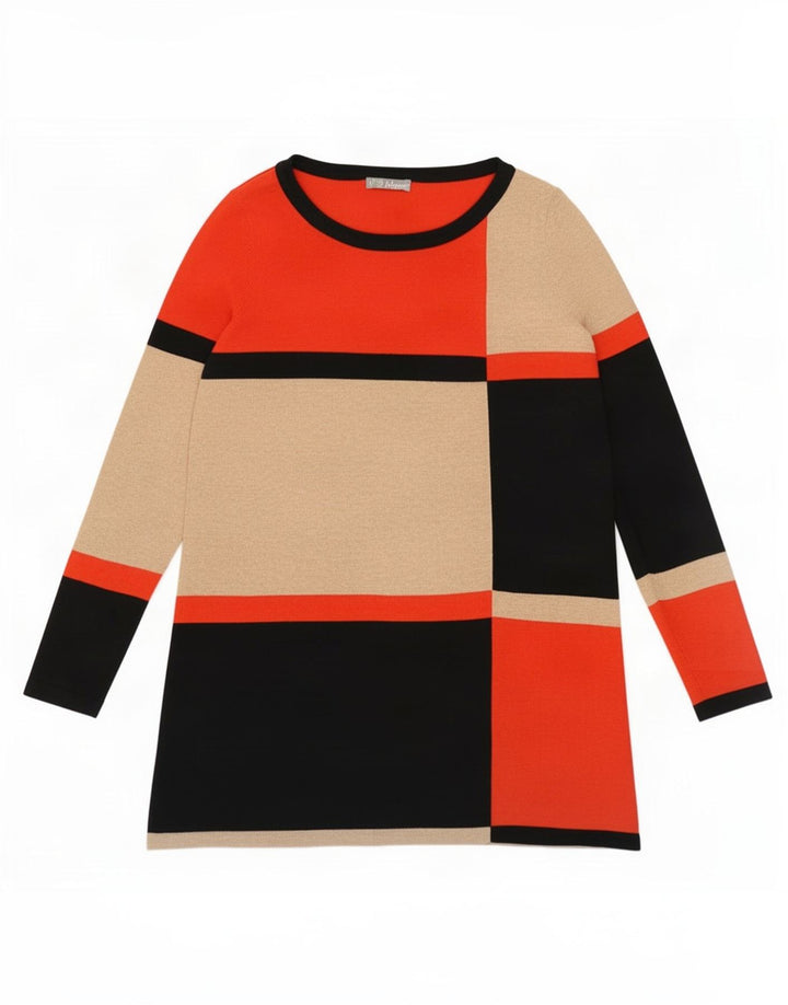 Marks & Spencer Dame sweater med rund hals DK 14 Medium Orange