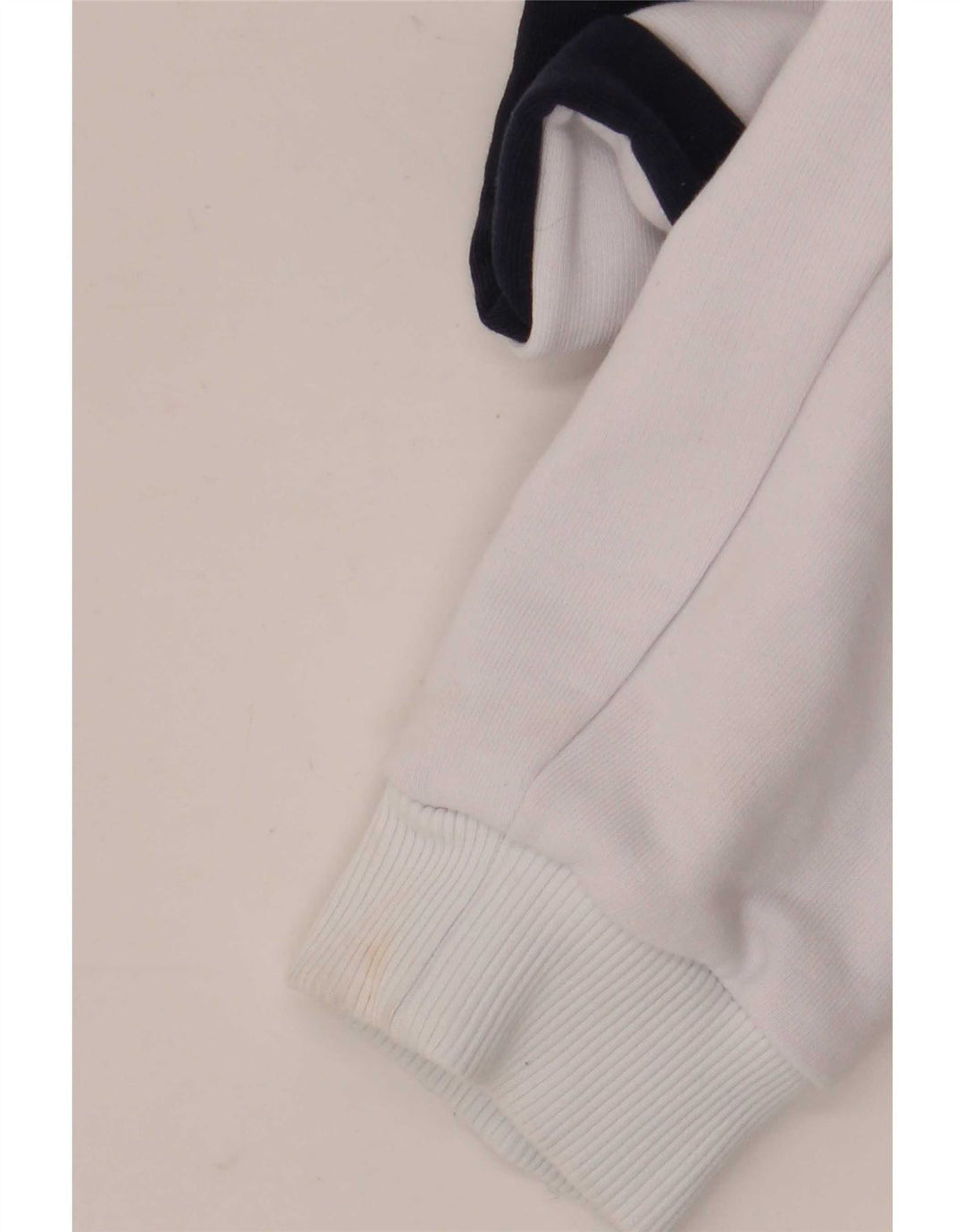 Fila Herre grafisk hættetrøje Jumper Medium White Colourblock Bomuld