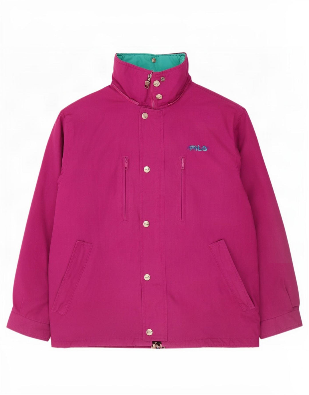 Fila Piger Polstret Skijakke 13-14 År Lilla Polyester