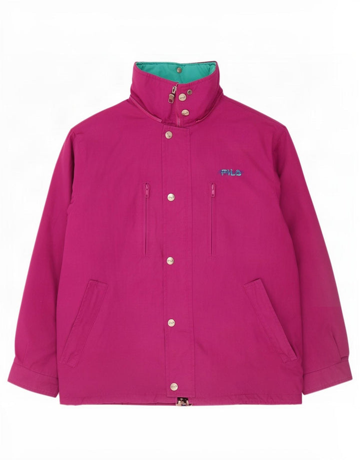 Fila Piger Polstret Skijakke 13-14 År Lilla Polyester
