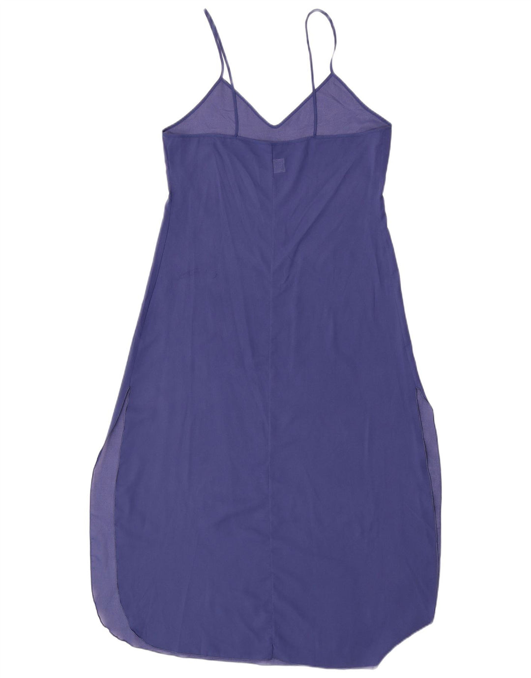 Vintage Dame Strand Se Gennem Slip Dress IT 44 Medium Lilla Polyester